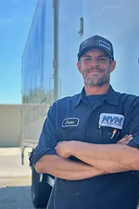 Jason is the Lead Mechanic for MVM Moving & Storage