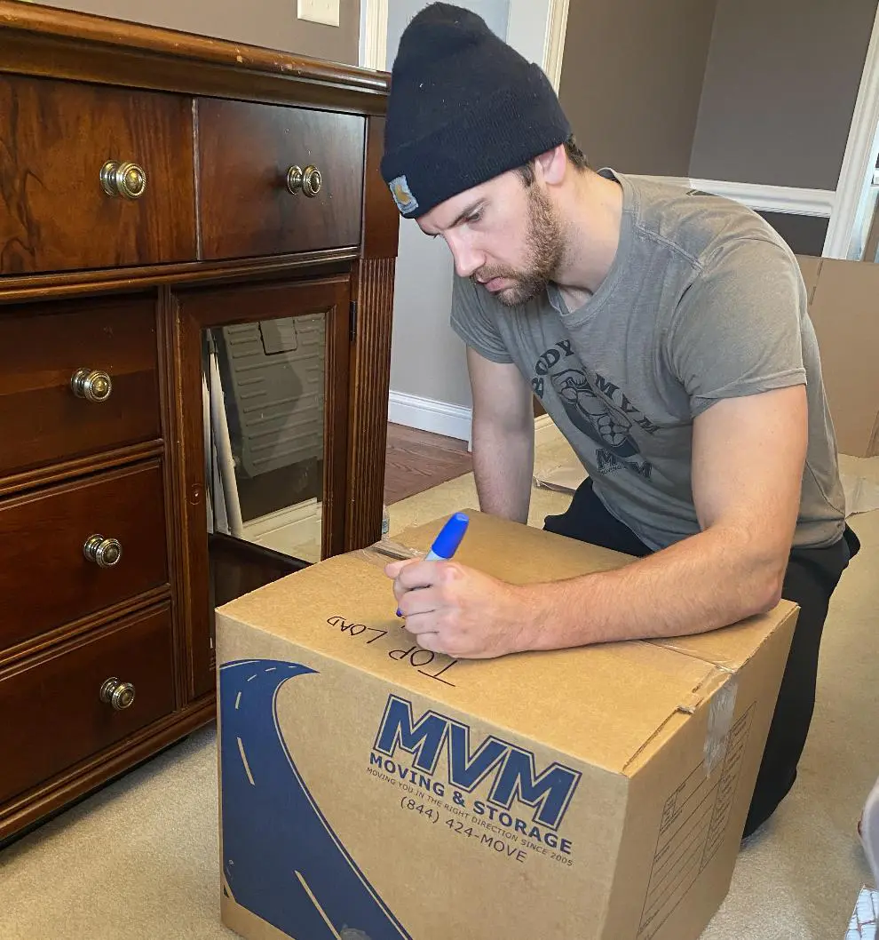 MVM Employees can help with your packing needs.